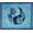 Turquoise, variant on Yin Yang Dragon Tapestry Cotton Bedspread 108" x 88" Full-Queen Blue