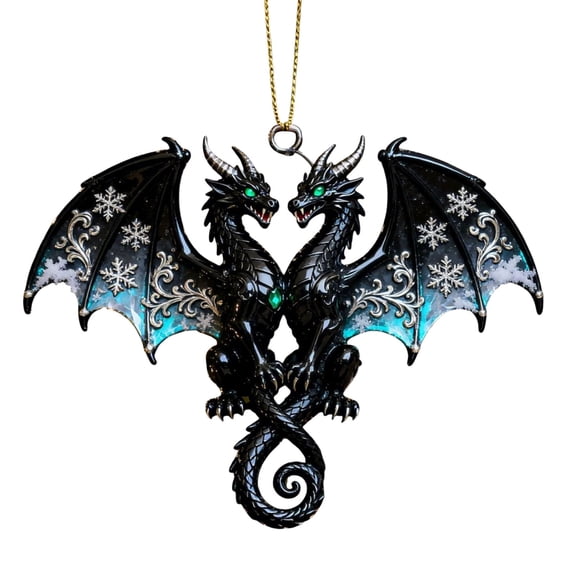Christmas Ornaments for Christmas Window Or Tree Decorations, Gifts for Women Men, Gothic Xmas Ornaments