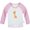 Long Pink Raglan T-shirt #B, variant on Mam's Little Cutie Funny T shirt For Baby, Newborn Babies Animal Giraffe T-shirts, Infant Tops, 0-24M Kids Graphic Tees Clothing (Short Pink Raglan T-shirt, 0-6 Months)
