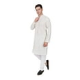thumbnail image 2 of TRILOKI Mens Kurta Pajama Set Indian Casual Cotton Ethnic Indian Traditional Wear, 2 of 7
