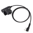 thumbnail image 3 of TK U94 PTT Cable adaptador de audio Walkie Talkie Conector de auriculares para Baofeng UV‑5R TK‑3107, 3 of 8