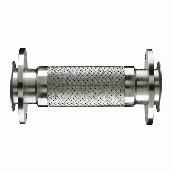 Hose Master Flexible Metal Hose Assembly,3"I.D.12" GZ300FLXFL120