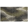 thumbnail image 2 of 3 Ring Binder 1.5 inch Round Rings with Interior Pockets Binders Organizer Office School 2Pack Greenish-brown Snake Skin Print Pattern, 2 of 10