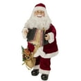 thumbnail image 2 of Northlight Animated and Musical Accordion Playing Santa Claus Christmas Figure - 18", 2 of 5