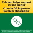 thumbnail image 5 of Nature Made Calcium 500 mg, with Vitamin D3 for Immune Support, Tablets, 130 Count helps support Bone Strength, 5 of 15