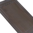 thumbnail image 4 of PVC mantel de mesa de aislamiento térmico marco diagonal hogar restaurante posavasos impermeable antideslizante manteles individuales para mesa de comedor 6 piezas Vogacara ZHF0319, 4 of 5