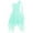 Mint Green, variant on TiaoBug Kids Girls One Shoulder 3D Applique Chiffon Dress Wedding Party Gown
