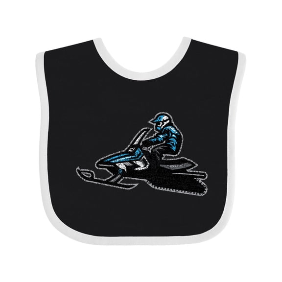 Inktastic Snowmobile Ideas Boys or Girls Baby Bib