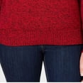 thumbnail image 3 of Karen Scott Women's Cotton Turtleneck Sweater Red Size Petite Medium, 3 of 3
