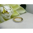 thumbnail image 6 of Dazzlingrock Collection 1.45 Carat (ctw) 14K Round Diamond Ladies Wedding Band Eternity Ring 1 1/2 CT, Yellow Gold, Size 5.5, 6 of 9