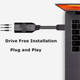 thumbnail image 6 of USB External Sound Card Adapter 7.1Channel USB Computer Game Sound Card 3.5mm USB Adapter Gaming Headset Enhancer, 6 of 6