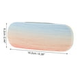 thumbnail image 4 of Unique Bargains Rainbow Eyeglasses Case Storage 6.38"x2.44"x1.46" Orange, 4 of 5