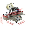 thumbnail image 2 of Automatic Tabletop Horizontal Labeling Machine Small Cylinder Tube Round Vial Sticker Machine, 2 of 12