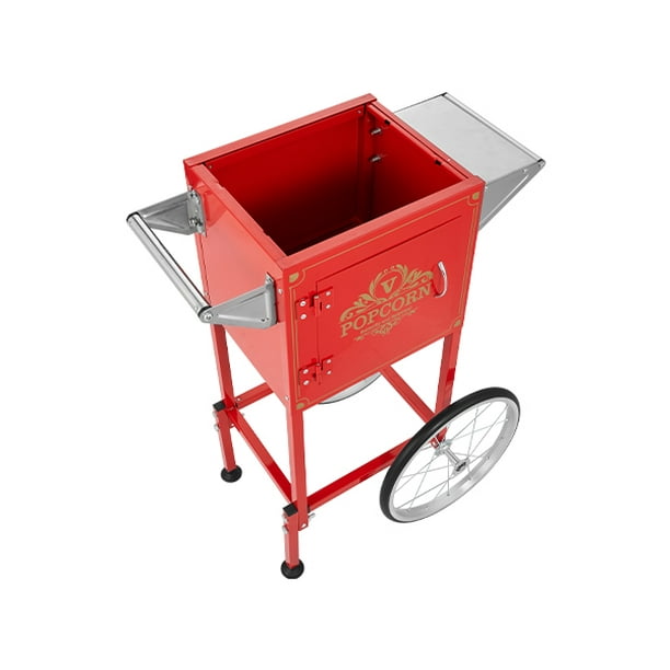 VEVOR Máquina para Hacer Palomitas de Maíz Máquina para Hacer Palomitas de Maíz de 8 Oz con Carro 850W 48 Tazas Rojo