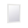 thumbnail image 2 of Elegant Decor VM22736WH 27 in. Aqua Rectangle Vanity Mirror in White, 2 of 2