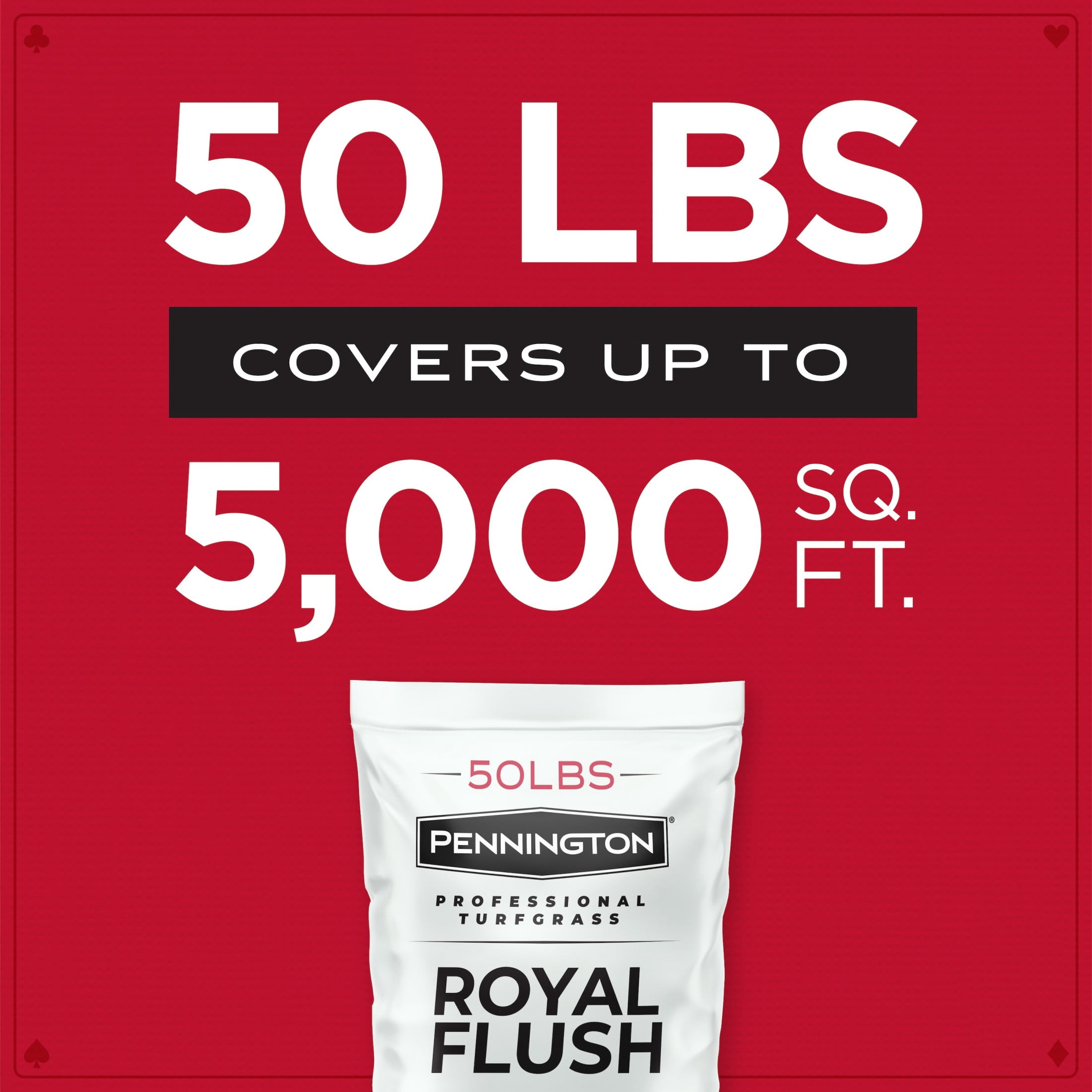 Pennington Royal Flush Overseeding Blend 50 lb