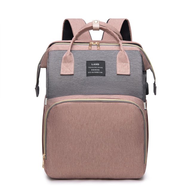 Bolso multifuncional de moda para mamá, bolso para la espalda, bolso para la leche, fácil de llevar, bolso esencial de gran capacidad para madres y bebés, juguetes para entrega