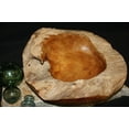 thumbnail image 1 of Rustic Teak Wooden Bowl 15"X16"X4" Teak Root | #HWA215, 1 of 2