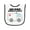 White and Black, variant on Inktastic My Dad Saves Lives Ambulance Baby Terry Cloth Bib