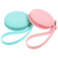 thumbnail image 4 of 2 pcs Silicone Earbud Case Earphone Carrying Case Headphone Storage Case with Keychains for Travel, 4 of 4