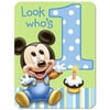 Mickey Mouse 1st Birthday Invitations w/ Envelopes (8ct)