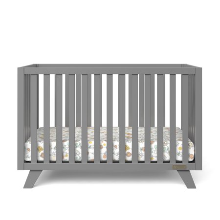 Forever Eclectic SOHO 4-in-1 Convertible Crib in Cool Gray