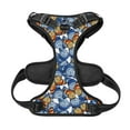 thumbnail image 5 of Picia Colorful Butterfly1 No-Pull Dog Harness Reflective Front Clip Vest with Handle,Step-in Air Dog Harness,Adjustable 2 Metal Rings 4 Buckles,Easy to Put on & Take Off Small, 5 of 9