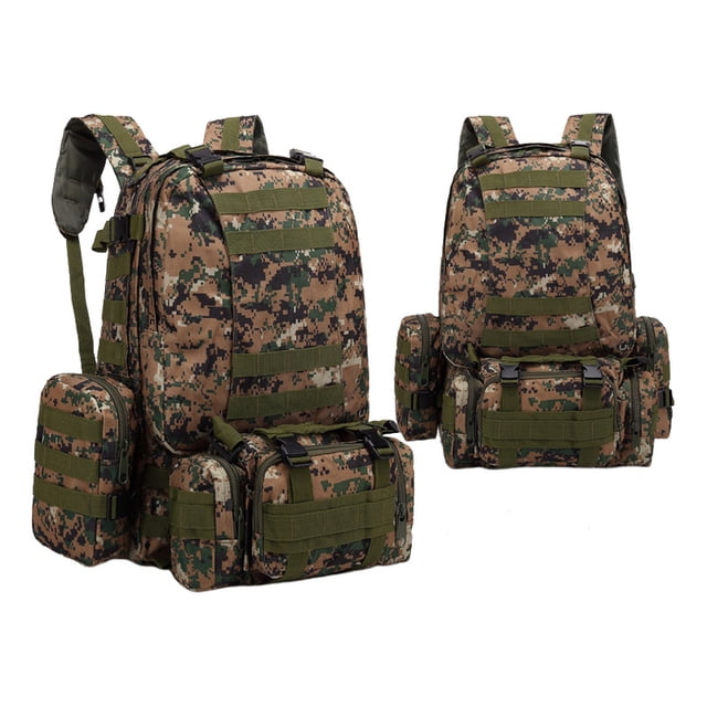 Mochila al aire libre para escalada, acampada, viajes, gran capacidad,