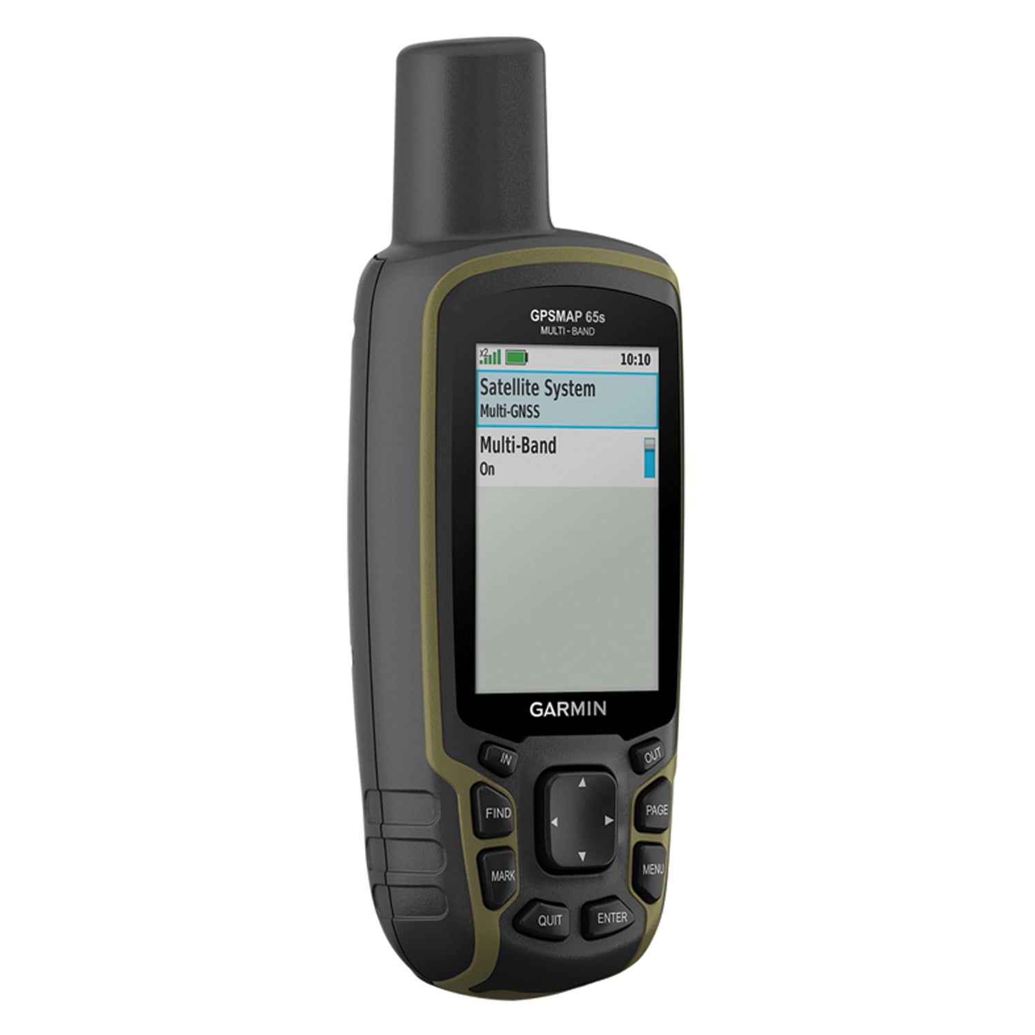 Garmin 010-02451-10 GPSMAP 65s Multi-Band/Multi-GNSS Handheld with Sensors