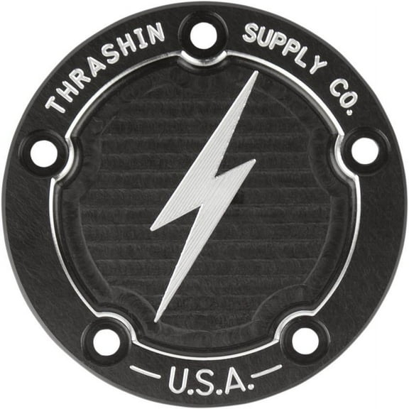 Thrashin Supply Company TSC-3026-4 Points Cover - Dished - Black