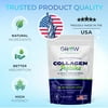 Live Well Collagen Peptides - Hair, Skin, Nail, and Joint Support - Type I & III Collagen - All-Natural Hydrolyzed Protein,+ 20 essential amino acids - 41 Servings