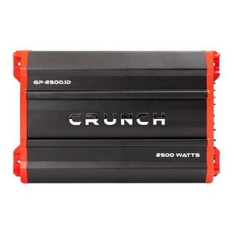 Crunch® Pz-1020.4 zone 1,000-watt 4-channel Class Ab Amp - Walmart.com