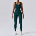 thumbnail image 1 of Traje de yoga de una pieza sin costuras de primavera, traje de una pieza ajustado elástico para deportes, danza abdominal, 1 of 2