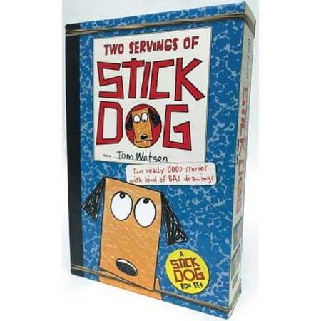 Stick Dog Box Set: Two Servings of Stick Dog : Stick Dog and Stick Dog Wants a Hot