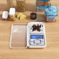 thumbnail image 3 of Precision Kitchen Scales, 0.01g-500g, Mini Multifunctional Food Scales with LED Display and Tare Function, 3 of 5