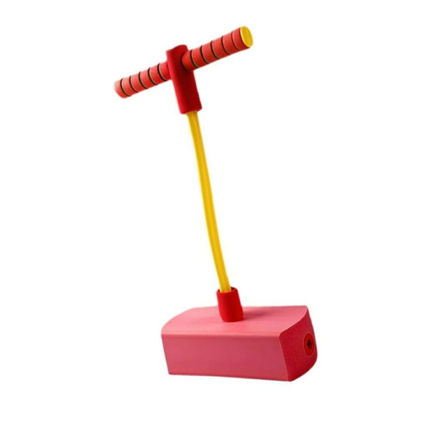 Saltador Pogo para niños, ideal para parques infantiles, jardines de infancia y exteriores. Rojo