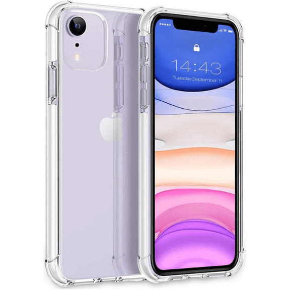 Entronix Phone Case Compatible with iPhone XR — Flexible [TPU] Slim Fit Clear Phone Cover