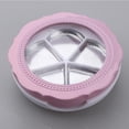 thumbnail image 3 of TISHITA Empty Eyeshadow Containers with 5 Aluminum Pans Palette, DIY Eye Shadow Blusher Pink White, 3 of 8