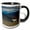 Black/White, variant on 3drose, Dall Sheep on Ridge, Fall Tundra, Denali National Park, Alaska, Usa., 15oz Mug