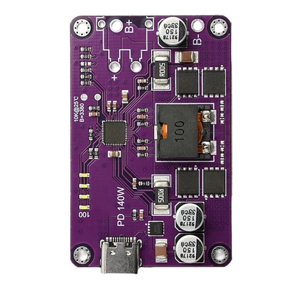Bidirectional Type C Chargers Module 140W Highly Current For Electronics Gadgets