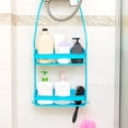 thumbnail image 2 of Monstrate Estante de almacenamiento para baño, estantes colgantes convenientes, soporte para artículos diversos de amplia aplicación, Juegos de accesorios de baño Lago azul, 2 of 6