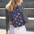 thumbnail image 5 of Fotbe Colorful Dinosaur Mochila de Lona con Estampado, Mochila Duradera, Mochila Versátil de Alta Calidad, Mochila Compacta Vintage-Small, 5 of 5