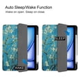 thumbnail image 6 of Allytechgroup iPad Air 11" M4 M3 M2 Case 2026 2025 2024, Slim Flip Smart Cover Auto Sleep Wake with Pencil Holder Multi Angle Veiwing Stand Shockproof Case for Apple iPad Air 11 inch, Blossom, 6 of 10