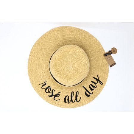 Rose all day floppy hat Outlet