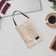 thumbnail image 1 of Bolsa de tejido colgante reutilizable para pañuelos de mochilero, camping, cocina Beige, 1 of 8