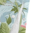 thumbnail image 4 of Kid Hooded Beach Towel inch Bath Poncho Towels Soft Absorbent Quick Dry for Boy Girl Rose and Leaves M, 4 of 7