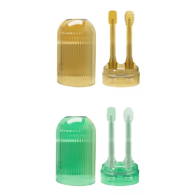 2x Cepillo De Para Bebés Cepillo De Lengua Para Para Bebés Recién Nacidos Oral Dorado+2x Cepillo De Para Bebés Cepillo De Lengua Para Para Bebés Recién Sunnimix none