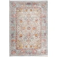 thumbnail image 1 of Turkish Oriental Floral Turkish Distressed Blue Area Rug, 1 of 5
