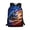 Baseball Flag Lightning, variant on Kids Red Racing Car Printed Bookbag with Length-Adjustable Shoulder Straps, Front Storage Pocket, Side Mesh Pockets, Lightweight Casual Daypack for School Hiking Travel