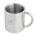 thumbnail image 1 of Taza de material acero Inoxidable Taza de Camping Taza 220ml Té de Doble Pared, Taza de, 1 of 6